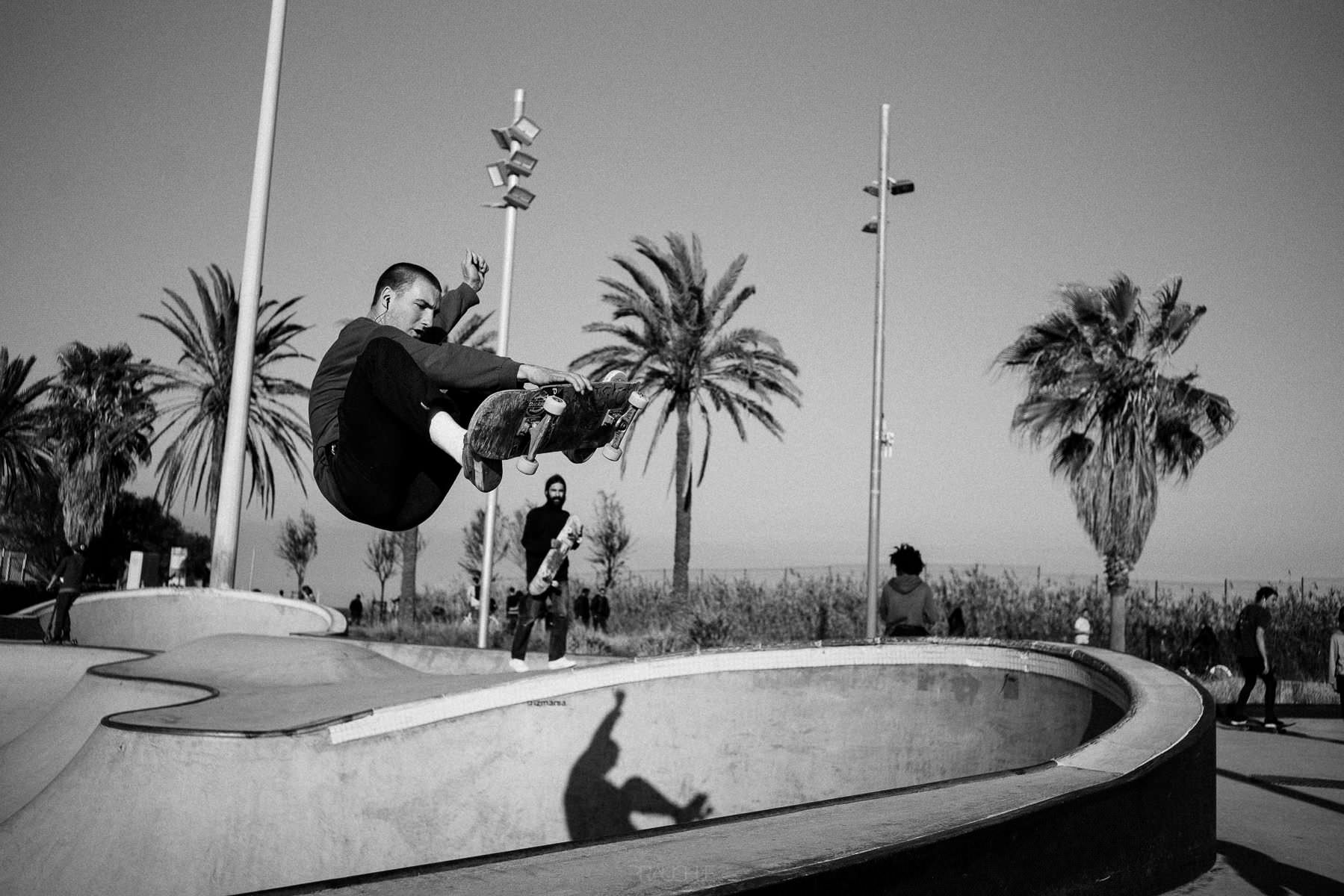 0006 barcelona skatepark marbella barceloneta - Barcelona - Skatepark Mar Bella & Barceloneta Strand