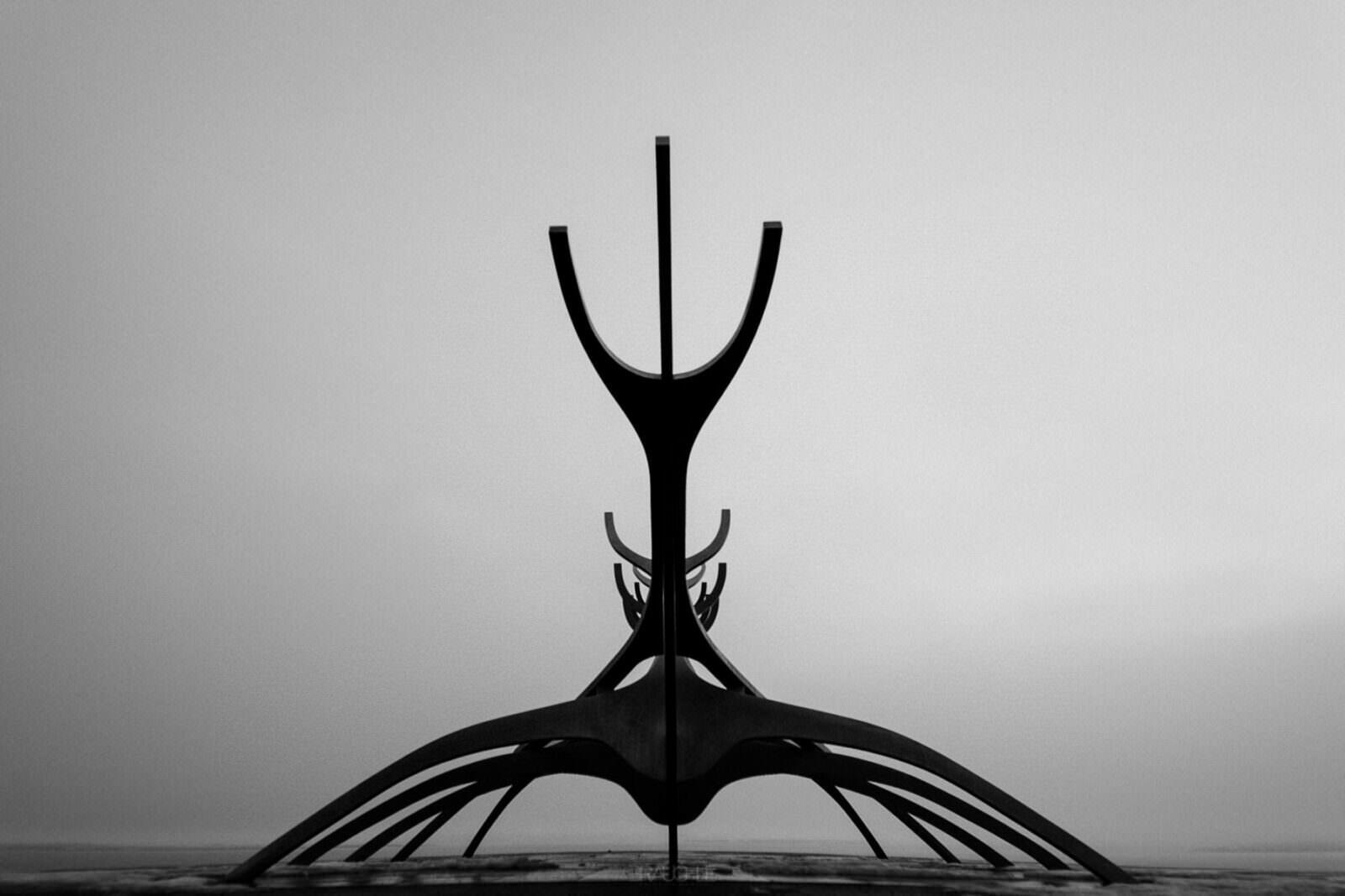 0026 iceland reykjavik hallgrimskirkja solfar sculpture - Iceland – Reykjavik Sightseeing and Hallgrímskirkja