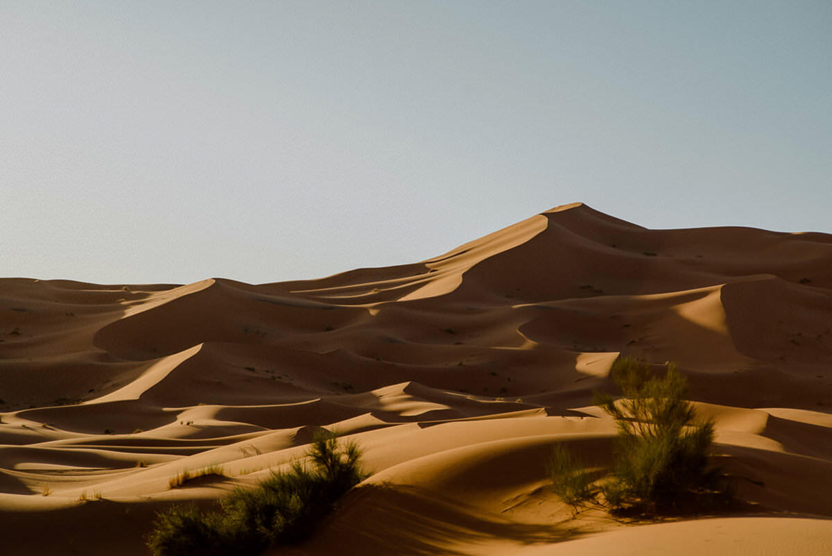 007 sahara desert camping sunrise - From the Sahara Across the Atlas Mountains
