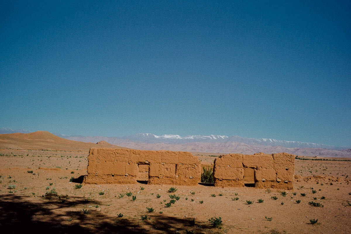 008 sahara desert sunset stars morocco - From the Atlas Mountains to the Sahara