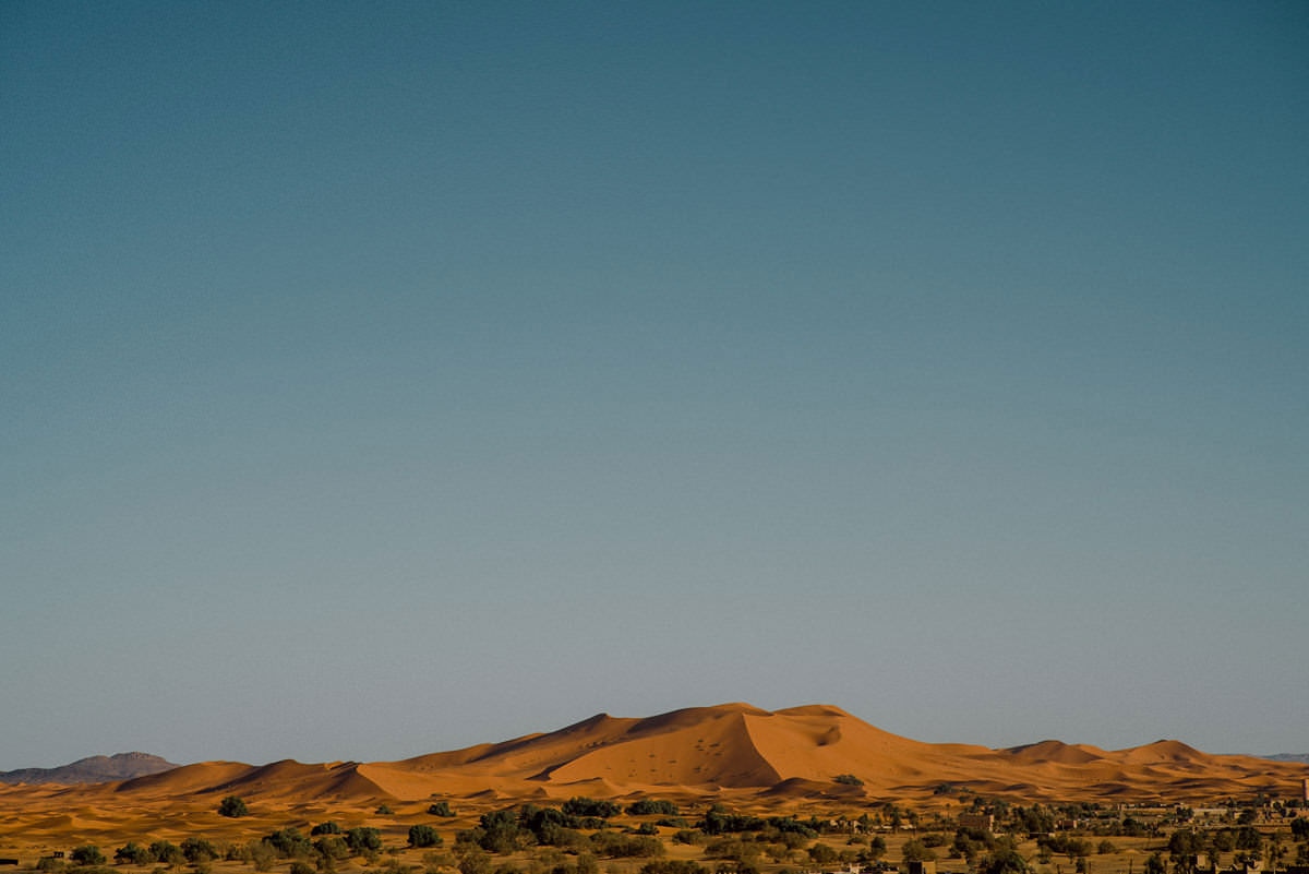 027 sahara desert sunset stars morocco - From the Atlas Mountains to the Sahara