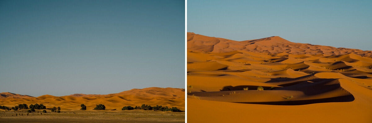028 sahara desert sunset stars morocco - From the Atlas Mountains to the Sahara