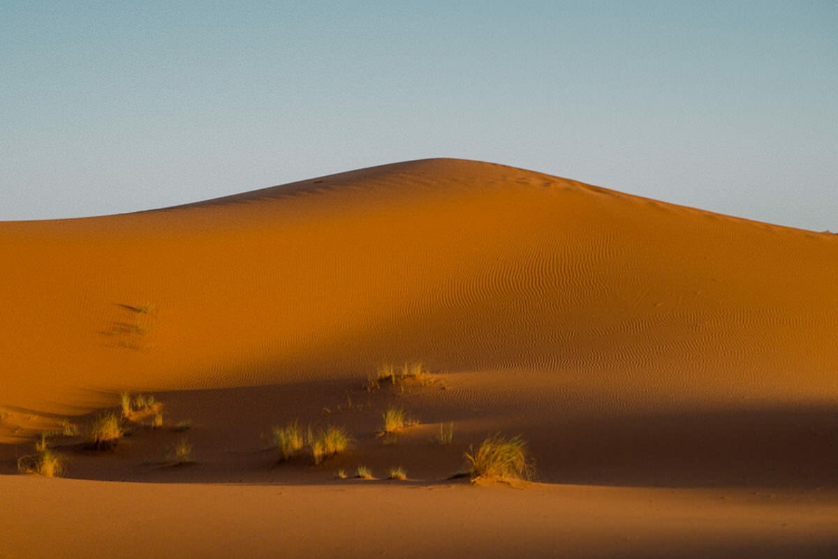 035 sahara desert sunset stars morocco - From the Atlas Mountains to the Sahara