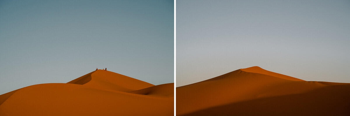 036 sahara desert sunset stars morocco - From the Atlas Mountains to the Sahara