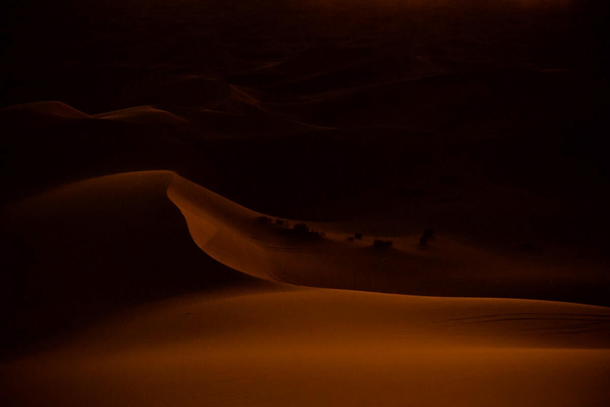 050 sahara desert sunset stars morocco - From the Atlas Mountains to the Sahara