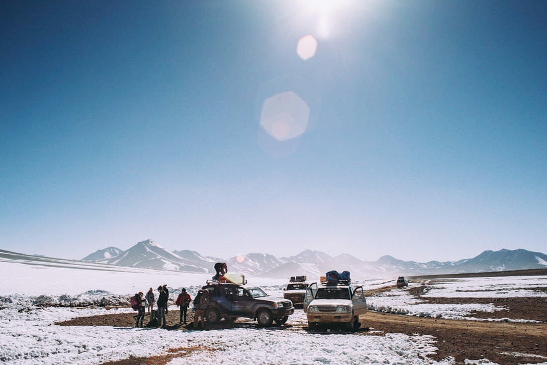 003 bolivia alti plano lago blanco 1 - Bolivia – Laguna Blanca and Sol de Mañana Geyser Field