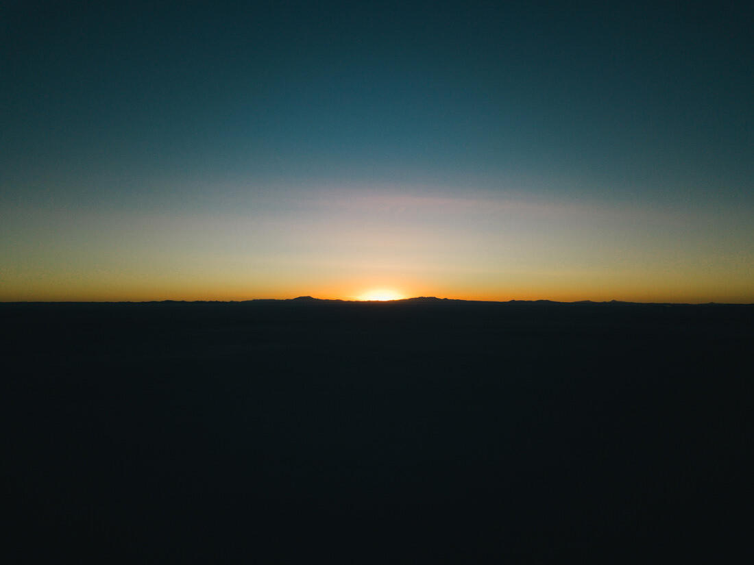 004 salar de uyuni sunrise - Bolivia – Sunrise on the Salar de Uyuni