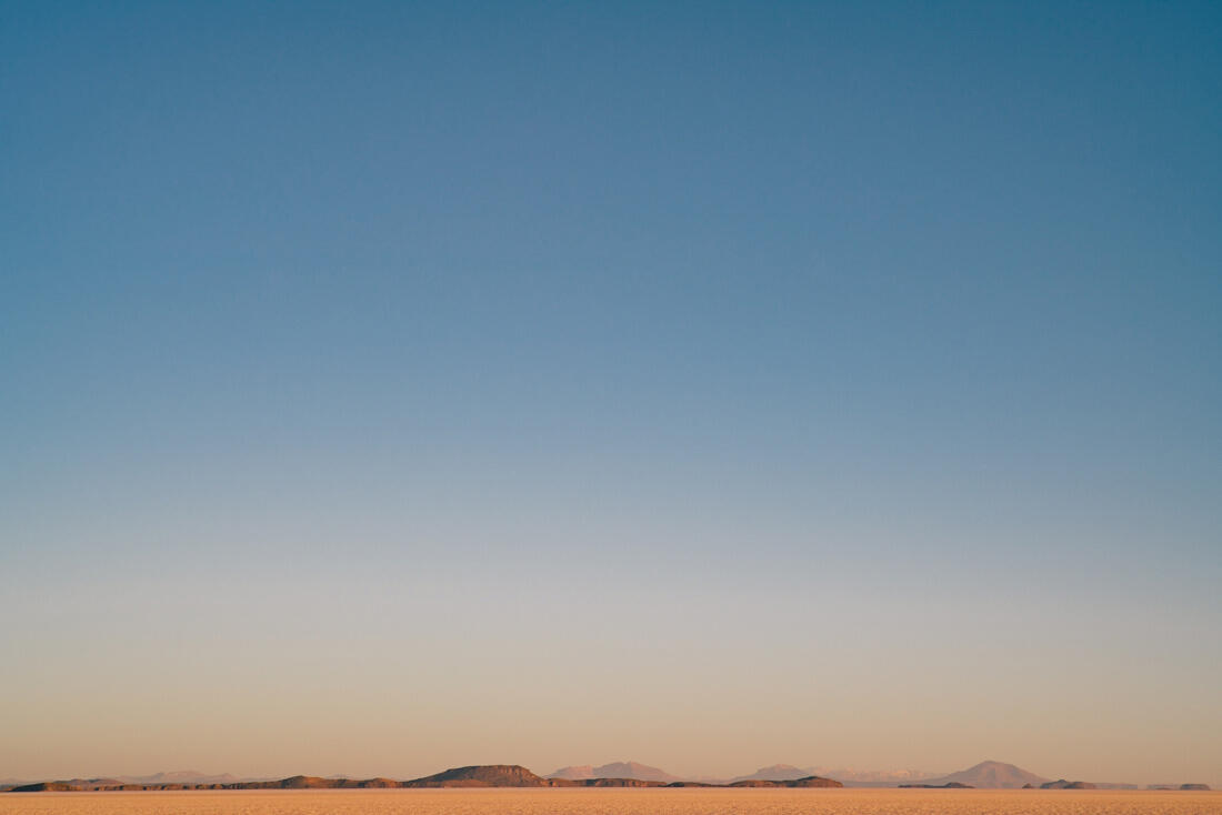 014 salar de uyuni sunrise - Bolivia – Sunrise on the Salar de Uyuni