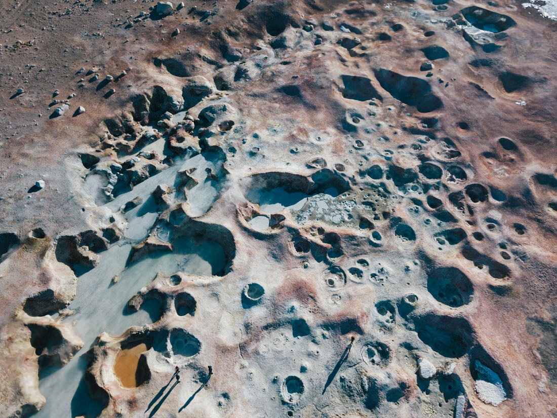 022 bolivia alti plano lago blanco - Bolivia – Laguna Blanca and Sol de Mañana Geyser Field