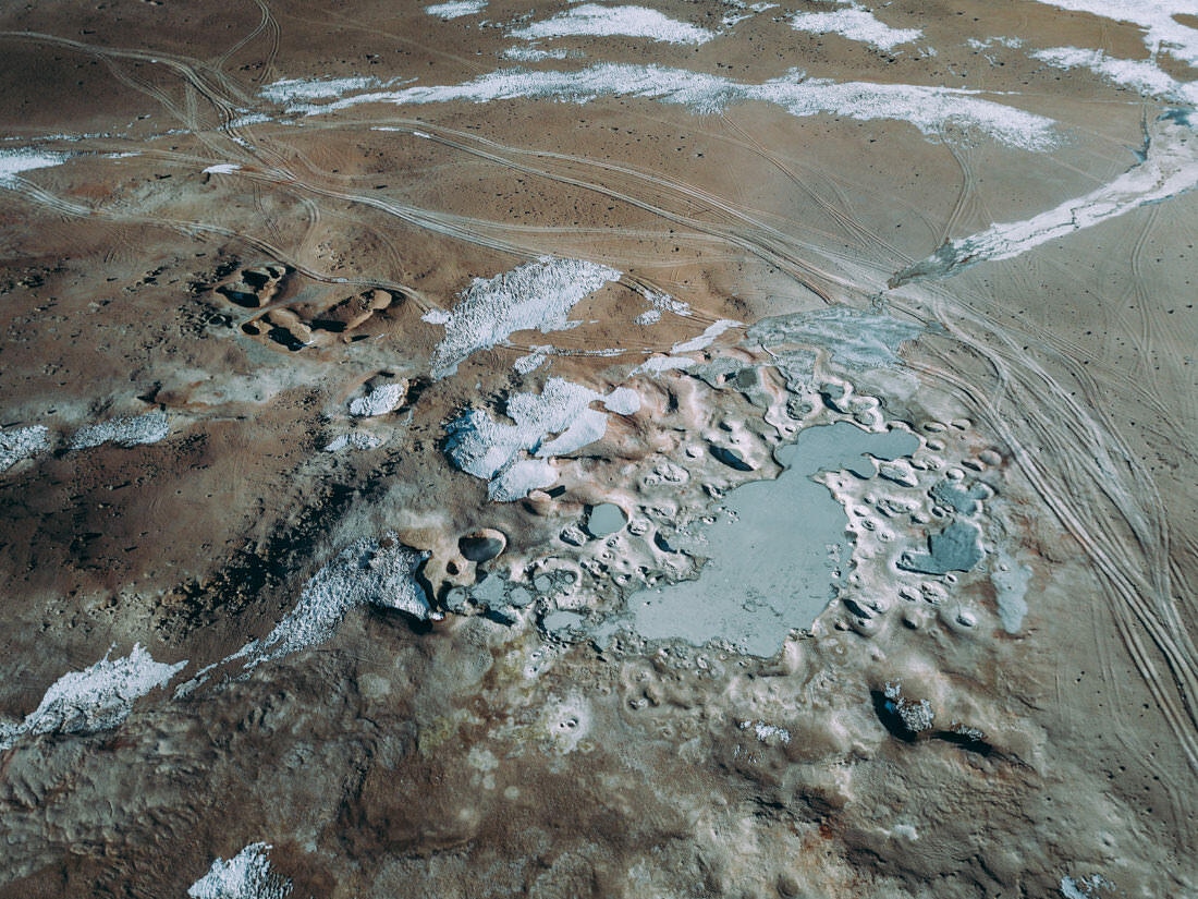 024 bolivia alti plano lago blanco - Bolivia – Laguna Blanca and Sol de Mañana Geyser Field