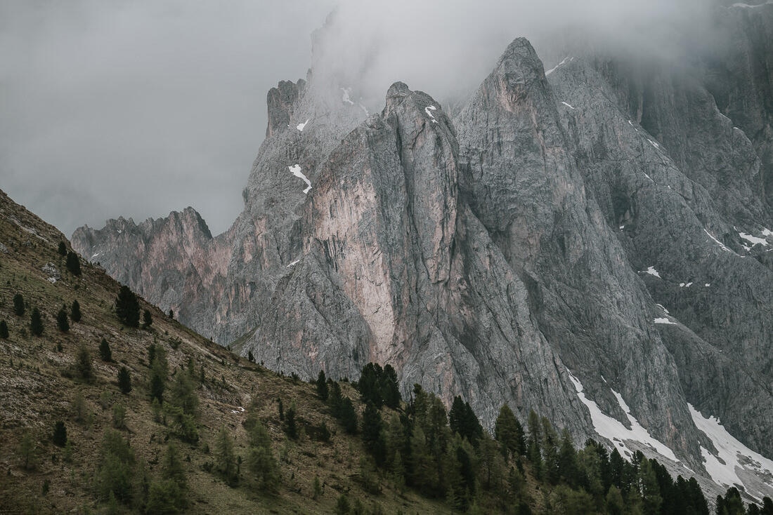 033 geislerspitzen dolomiten wandern - Senderismo en las Geislerspitzen (Dolomitas)