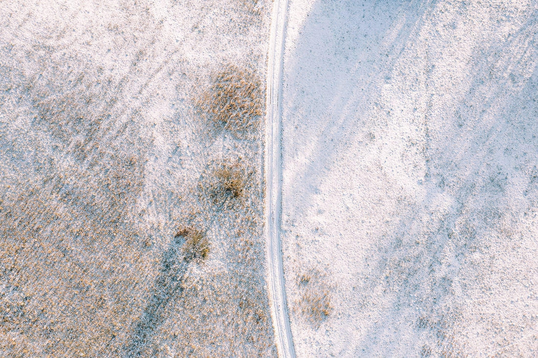 014 luftaufnahmen bodensee winterwald 1 - Winter Landscape from Above