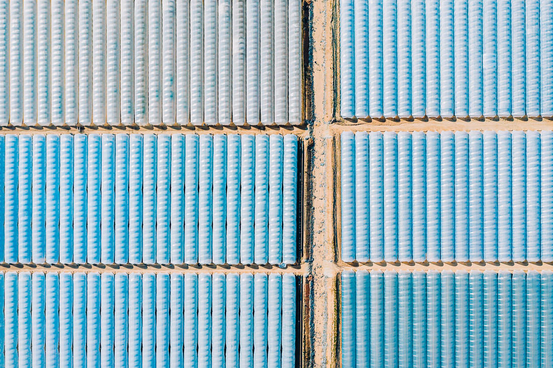 017 drone saltfields algarve beach - Aerial Shots Along the Algarve Coast