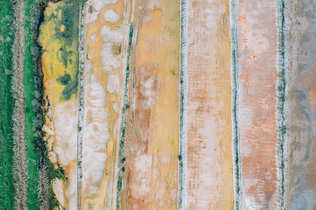 018 saltfields huelva algarve drone areal - Colors & Structures of the Salt Fields