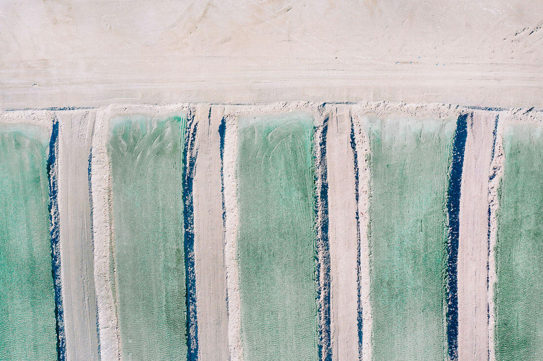 020 drone saltfields algarve beach - Aerial Shots Along the Algarve Coast