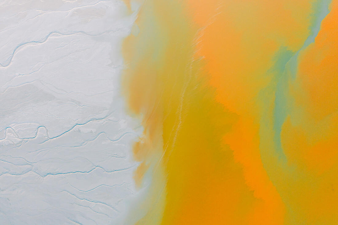 020 saltfields aereal drone mineral lake - Colorful Mineral Lakes and an Abandoned Mine 020 saltfields aereal drone mineral lake - Colorful Mineral Lakes and an Abandoned Mine