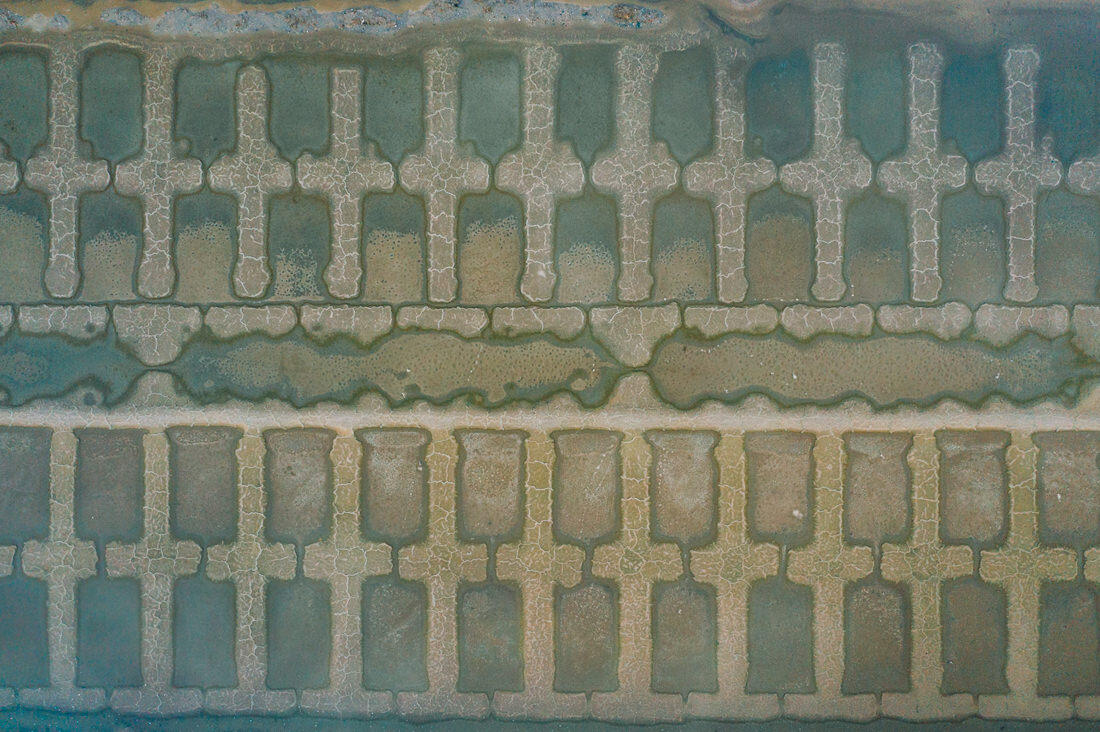 029 saltfields huelva algarve drone areal - Colors & Structures of the Salt Fields