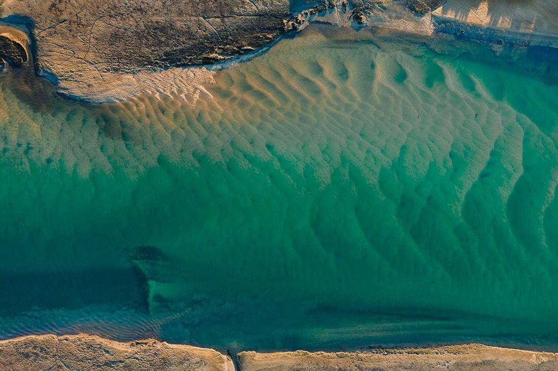 039 drone saltfields algarve beach - Aerial Shots Along the Algarve Coast