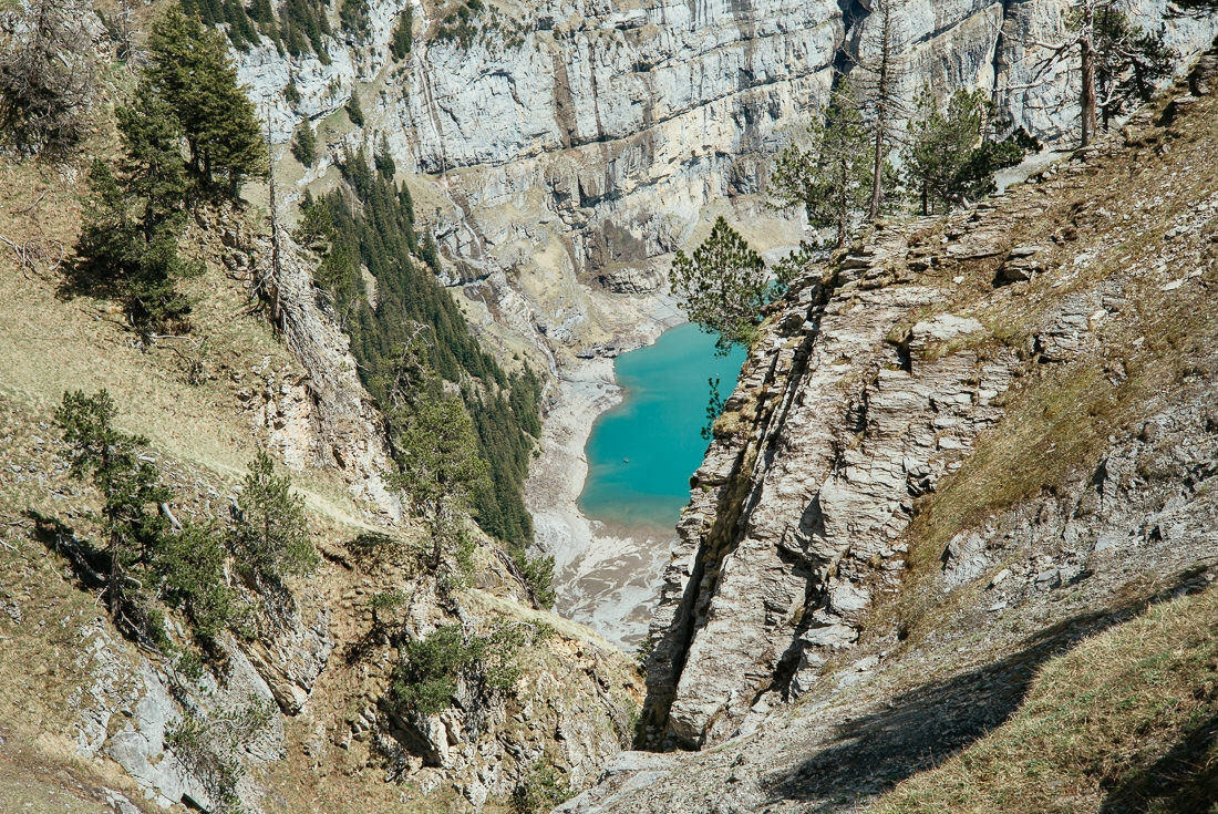 016 oeschinensee wandern kandersteg schweiz - Hiking at Oeschinensee (Switzerland)