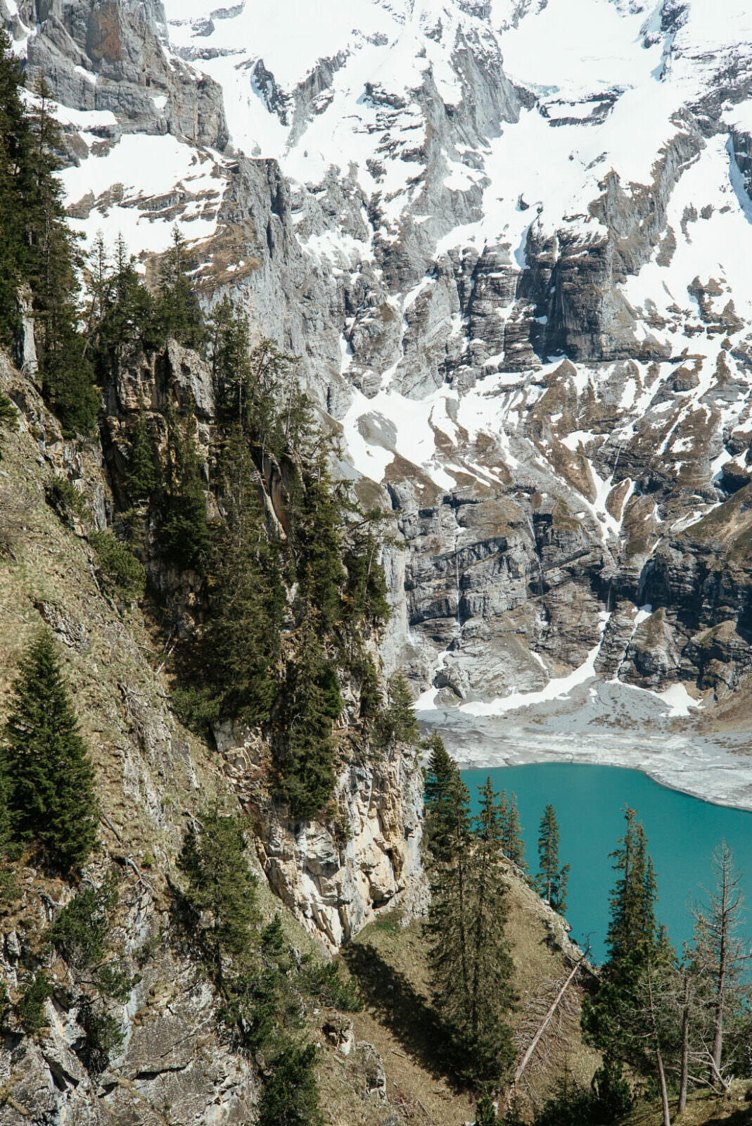 017 oeschinensee wandern kandersteg schweiz - Hiking at Oeschinensee (Switzerland)