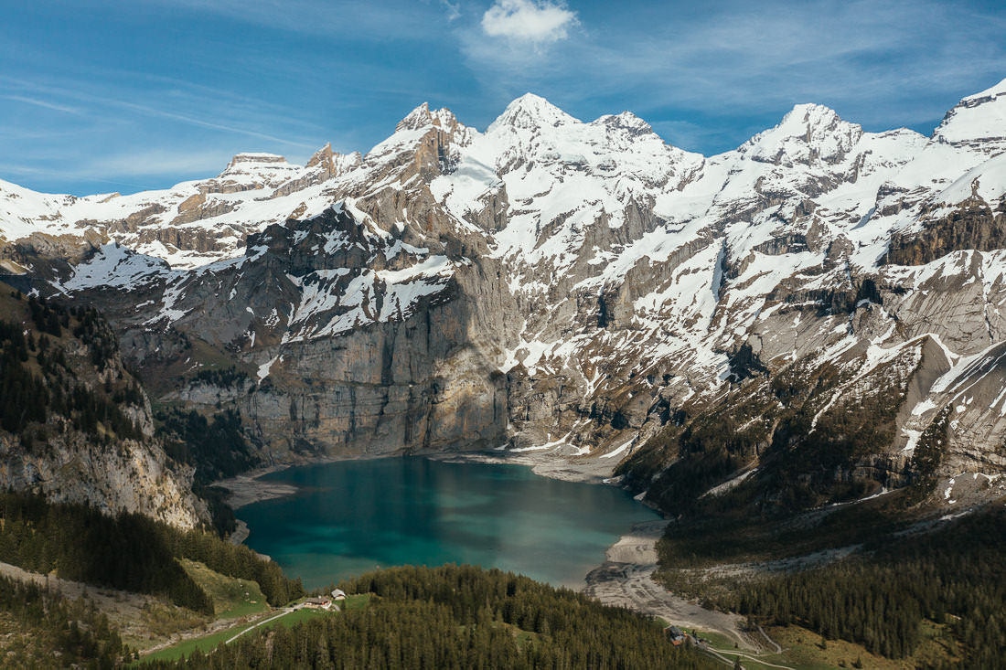 oeschinensee wandern kandersteg schweiz