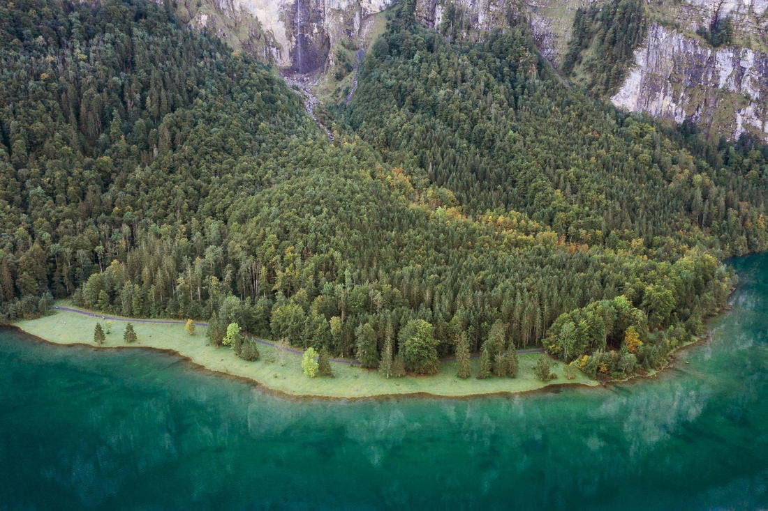 019 gigerwaldsee campen wandern kloentalersee - Aerial Shots of Gigerwaldsee & Klöntalersee