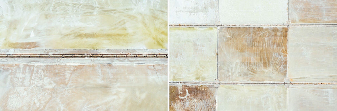 007 luftaufnahme salzfeld mittelmeer drohne kroatien - Salt Fields in Croatia – Sparkling Patterns from Above