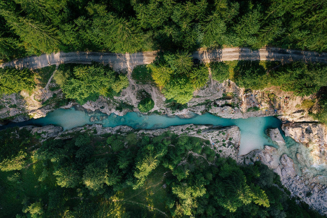 007 soca fluss slovenien wandern - Tomas aéreas de todo el mundo