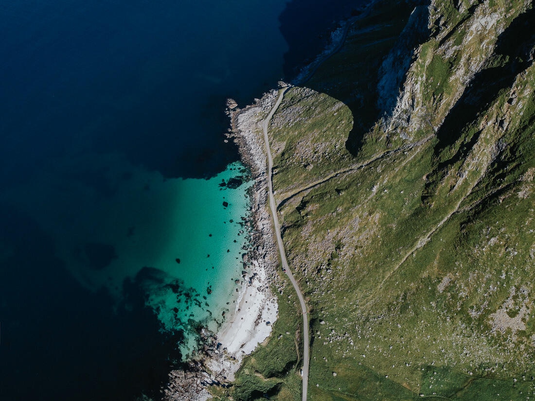 017 luftaufnahme drohne norwegen lofoten camping - Road Trip Norway – An Adventure Between Sky and Wilderness