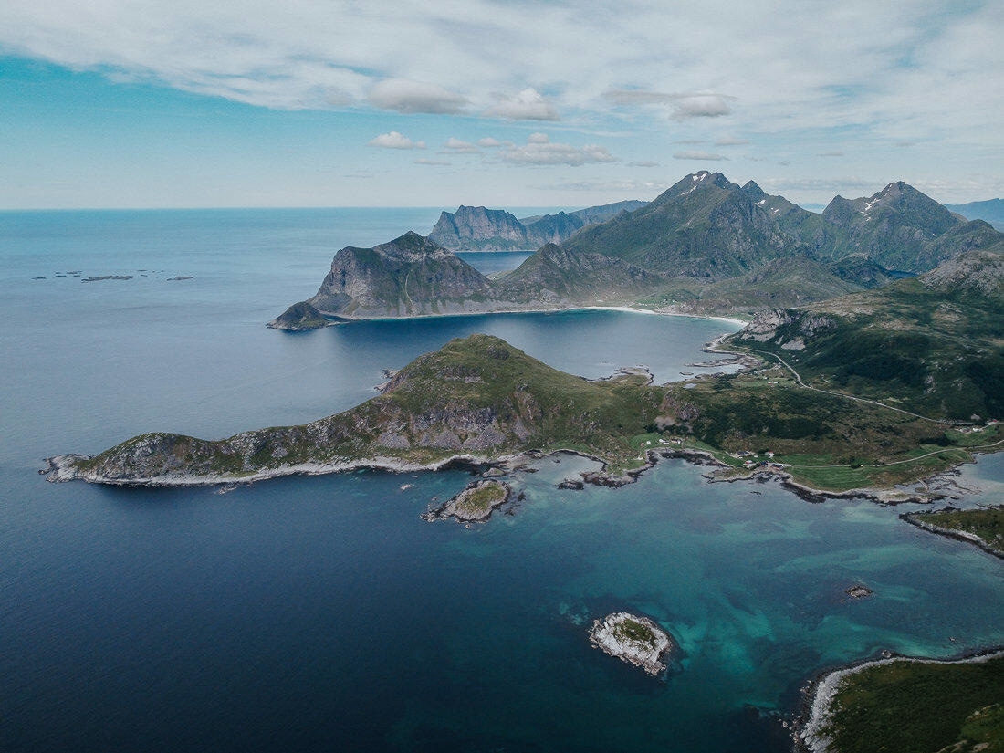 028 luftaufnahme drohne norwegen lofoten camping - Road Trip Norway – An Adventure Between Sky and Wilderness