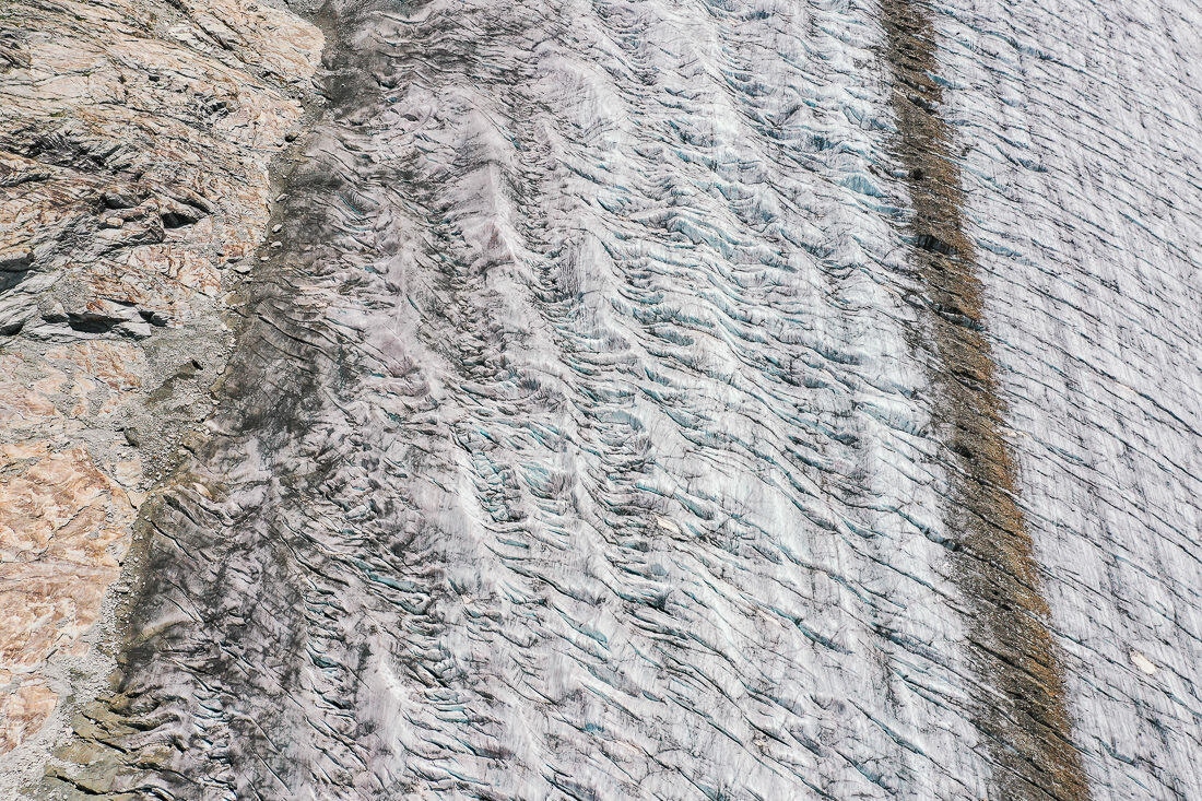021 aletschgletscher luftaufnahmen drohne wanderung - Gletschertour zum Griesslisee und Aletschgletscher - Eis und Stille aus der Höhe