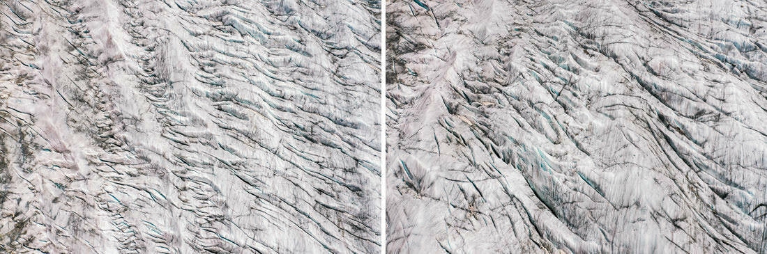 023 aletschgletscher luftaufnahmen drohne wanderung - Gletschertour zum Griesslisee und Aletschgletscher - Eis und Stille aus der Höhe