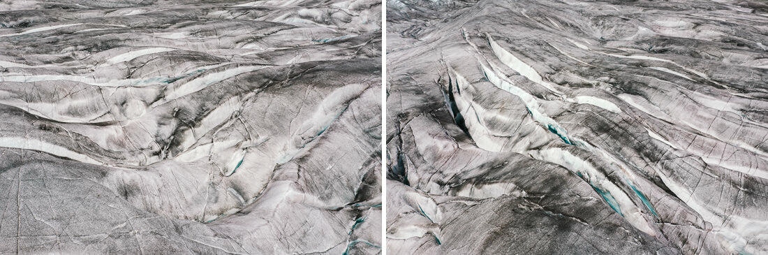 030 aletschgletscher luftaufnahmen drohne wanderung - Gletschertour zum Griesslisee und Aletschgletscher - Eis und Stille aus der Höhe