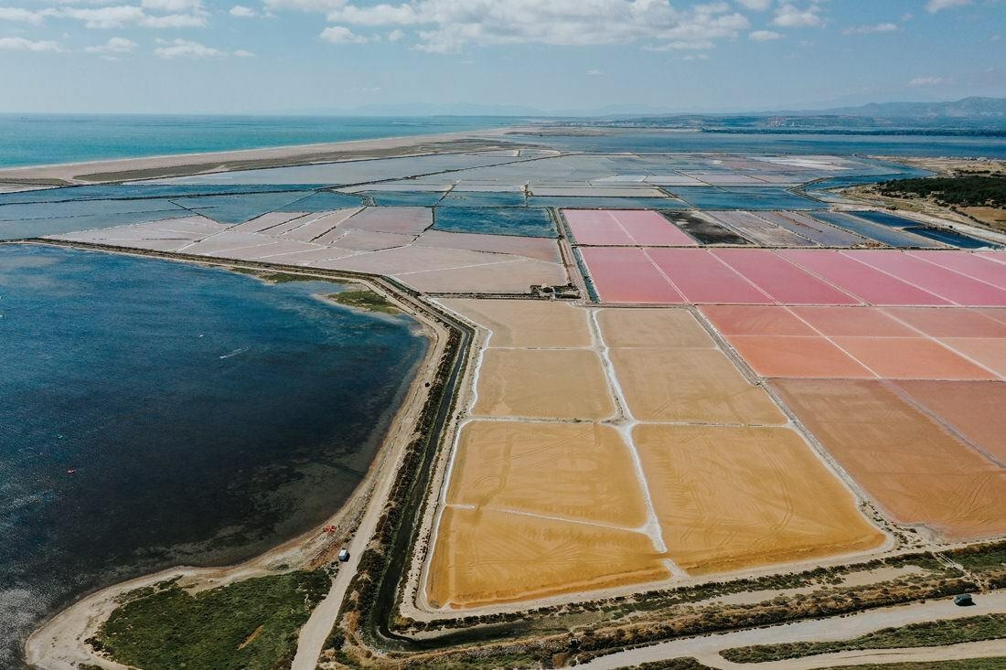 018 storyboard - Salinas en Francia – Un estallido de color desde el aire