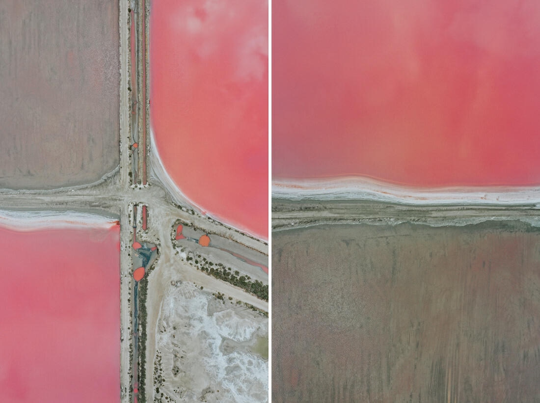 025 storyboard - Salinas en Francia – Un estallido de color desde el aire