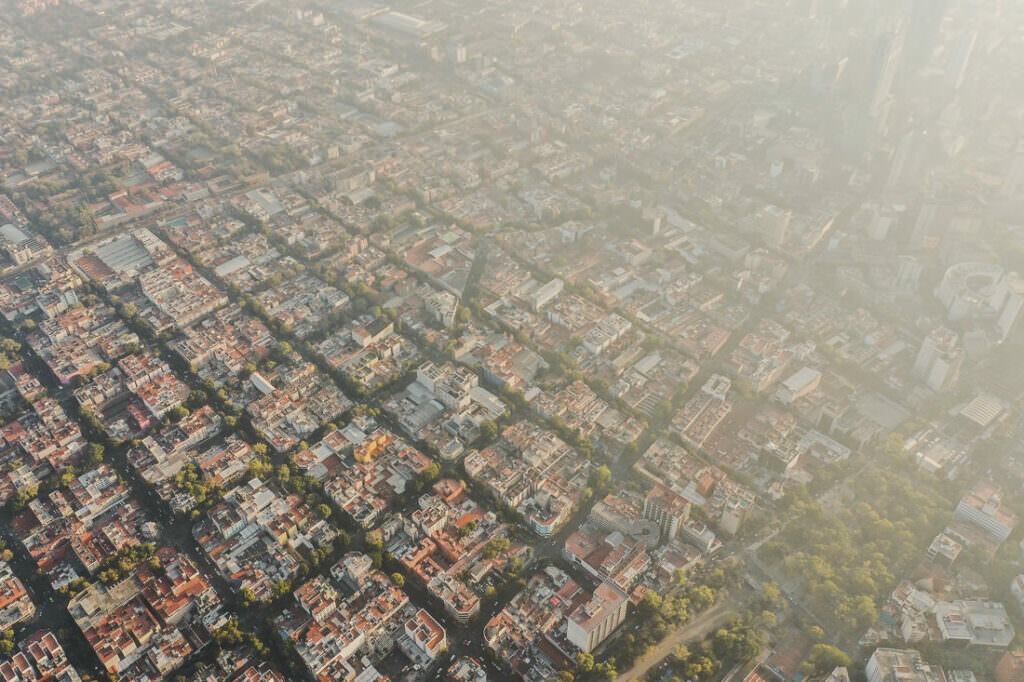 006 luftaufnahmen mexico city djimavic 1 1024x682 - Aerial Views of Mexico City – A Dance in Morning and Nightlight