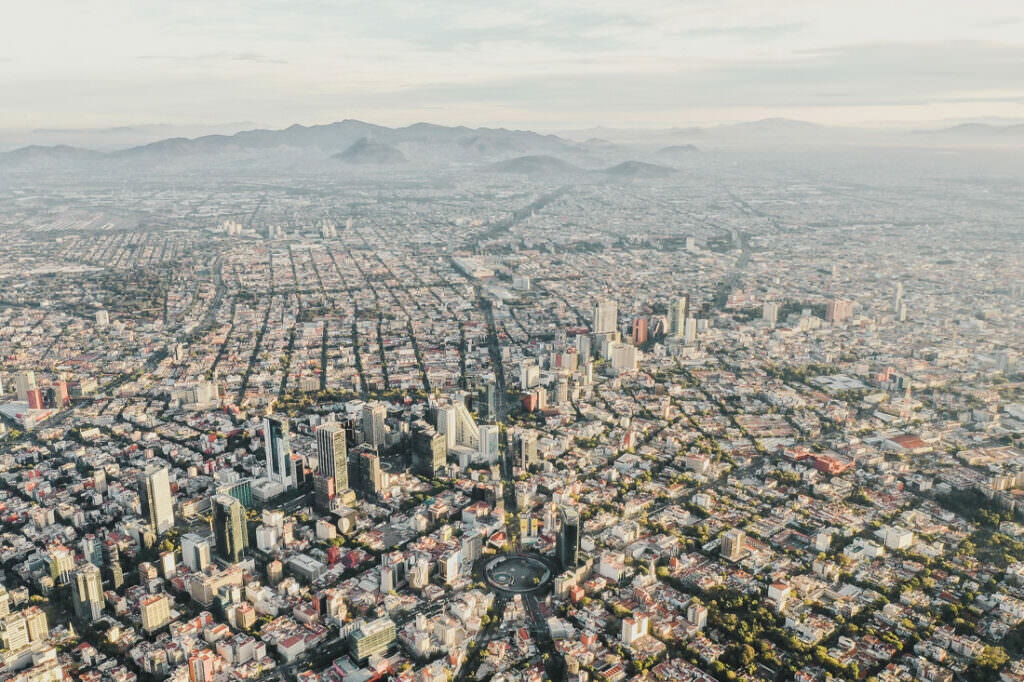 032 luftaufnahmen mexico city djimavic 1 1024x682 - Aerial Views of Mexico City – A Dance in Morning and Nightlight