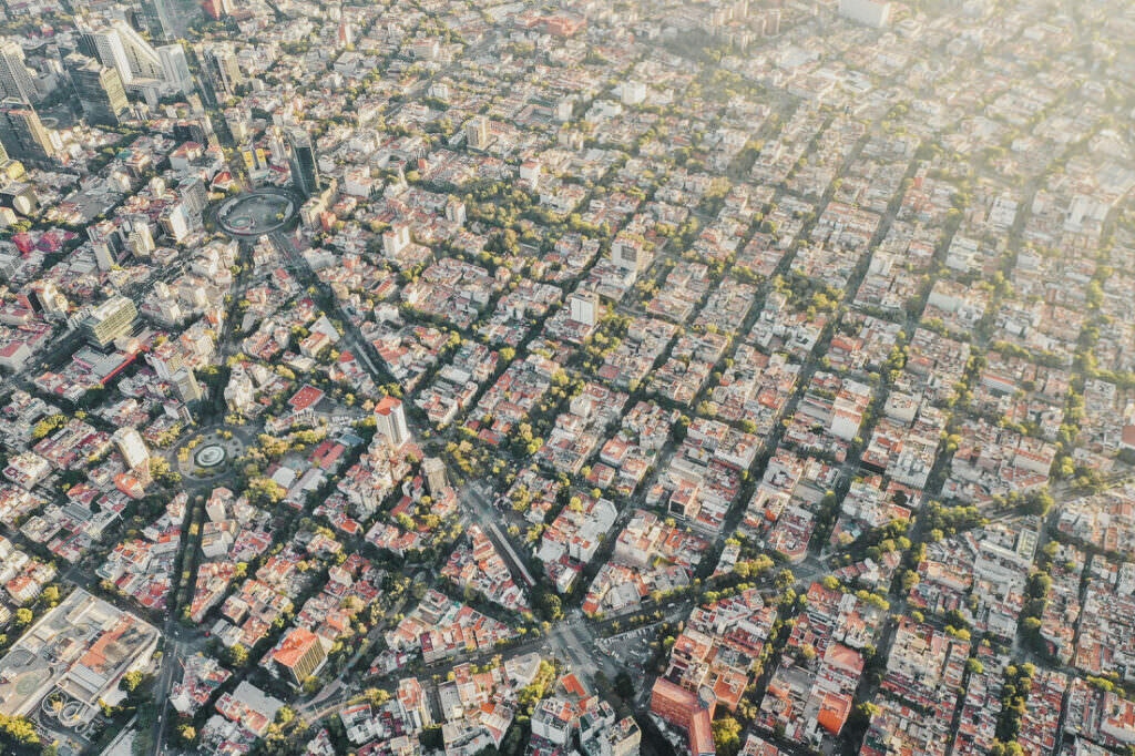 034 luftaufnahmen mexico city djimavic 1 1024x682 - Aerial Views of Mexico City – A Dance in Morning and Nightlight