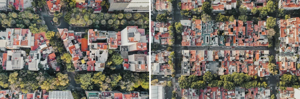 038 luftaufnahmen mexico city djimavic 1 1024x340 - Aerial Views of Mexico City – A Dance in Morning and Nightlight