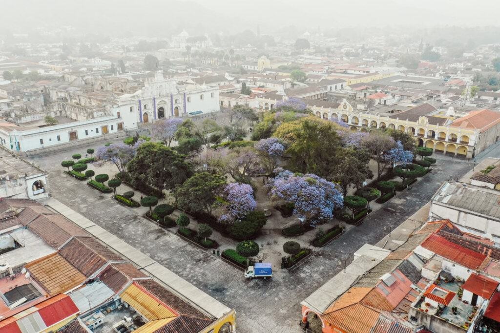 001 antigua historic town guatemala drone 1024x682 - Antigua (Guatemala) – Where History Whispers from Above
