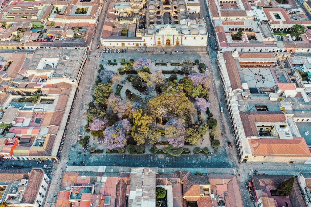 012 antigua historic town guatemala drone 1024x682 - Antigua (Guatemala) – Where History Whispers from Above