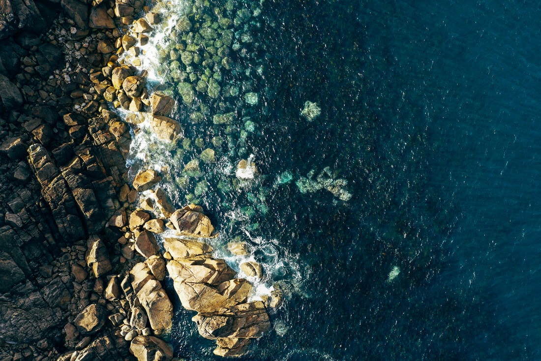007 galizien kueste drohne luftaufnahme - Drone Images of the Northern Galician Coast – Rugged Beauty from the Air