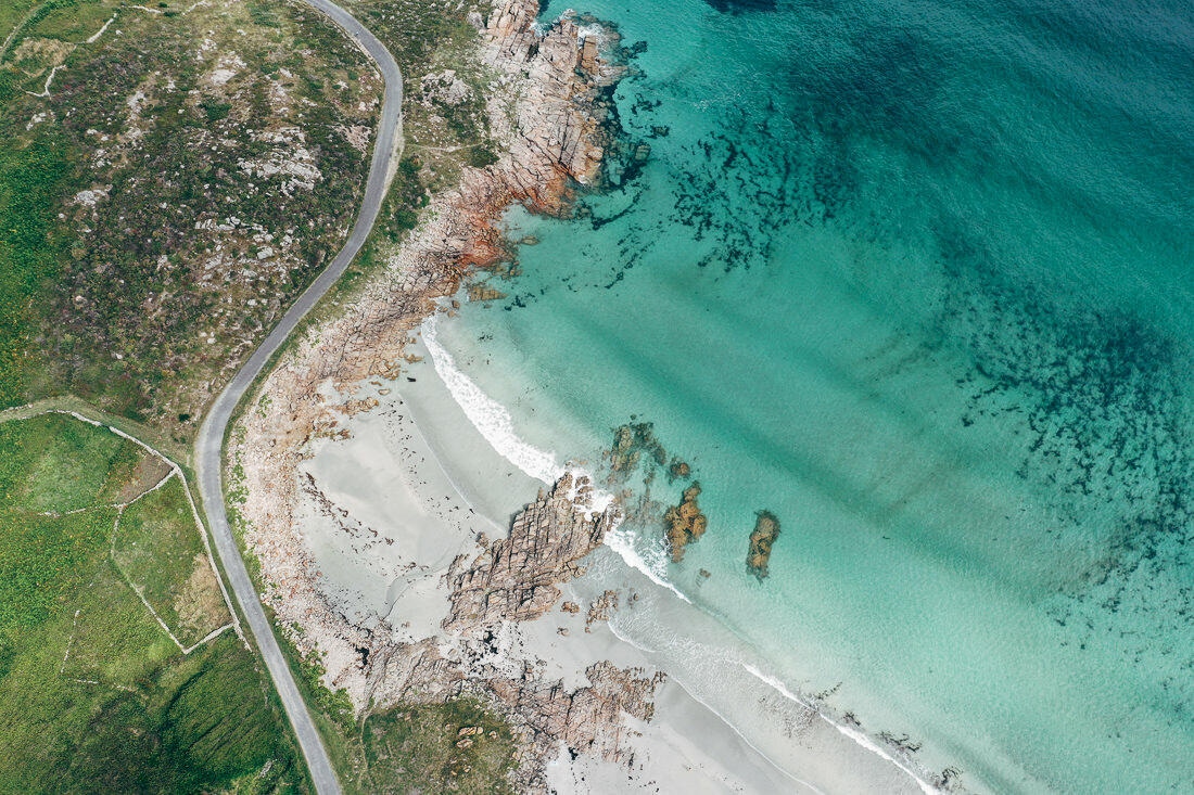 017 galizien kueste drohne luftaufnahme - Drone Images of the Northern Galician Coast – Rugged Beauty from the Air