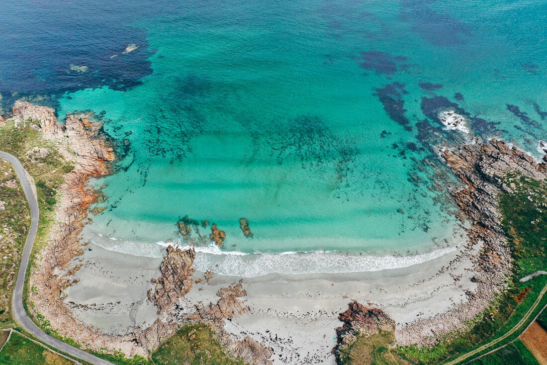 018 galizien kueste drohne luftaufnahme - Drone Images of the Northern Galician Coast – Rugged Beauty from the Air