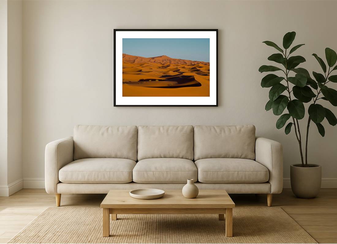 marokko i2v 0001 wall - Marokko 01 - Majestätischer Sonnenuntergang über der Sahara