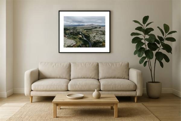 norway i2v 0006 wall 1 600x400 - Norwegen 04 - Luftansicht eines unberührten Flusses