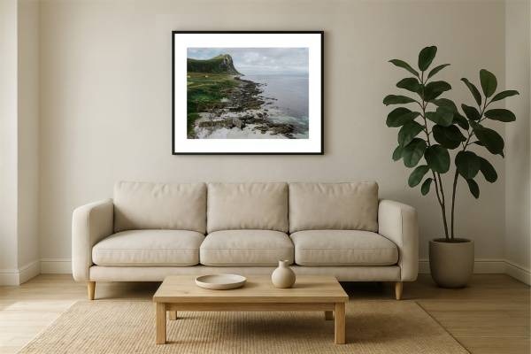 norway i2v 0010 wall 1 600x400 - Norwegen 06 - Unberührte Felsküste der Lofoten mit dramatischem Bergpanorama