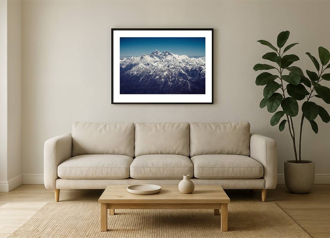 Tibet 15 - Majestätische Luftaufnahme von Mount Everest und Lhotse aus einem Flugzeug tibet i2v 0016 wall - Tibet 15 - Majestätische Luftaufnahme von Mount Everest und Lhotse aus einem Flugzeug
