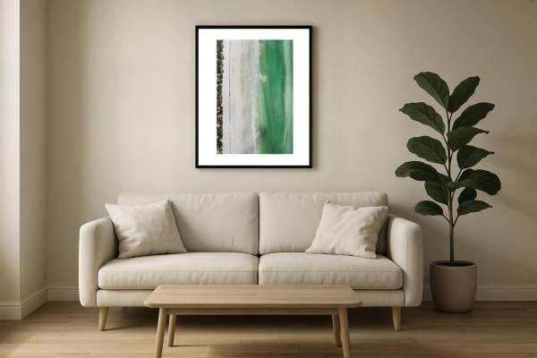 yucatan i2v 0005 wall 600x400 - Karibik 05 - Makellose Karibikküste: Luftaufnahme von El Cuyos smaragdgrünen Gewässern und weißen Sandstränden