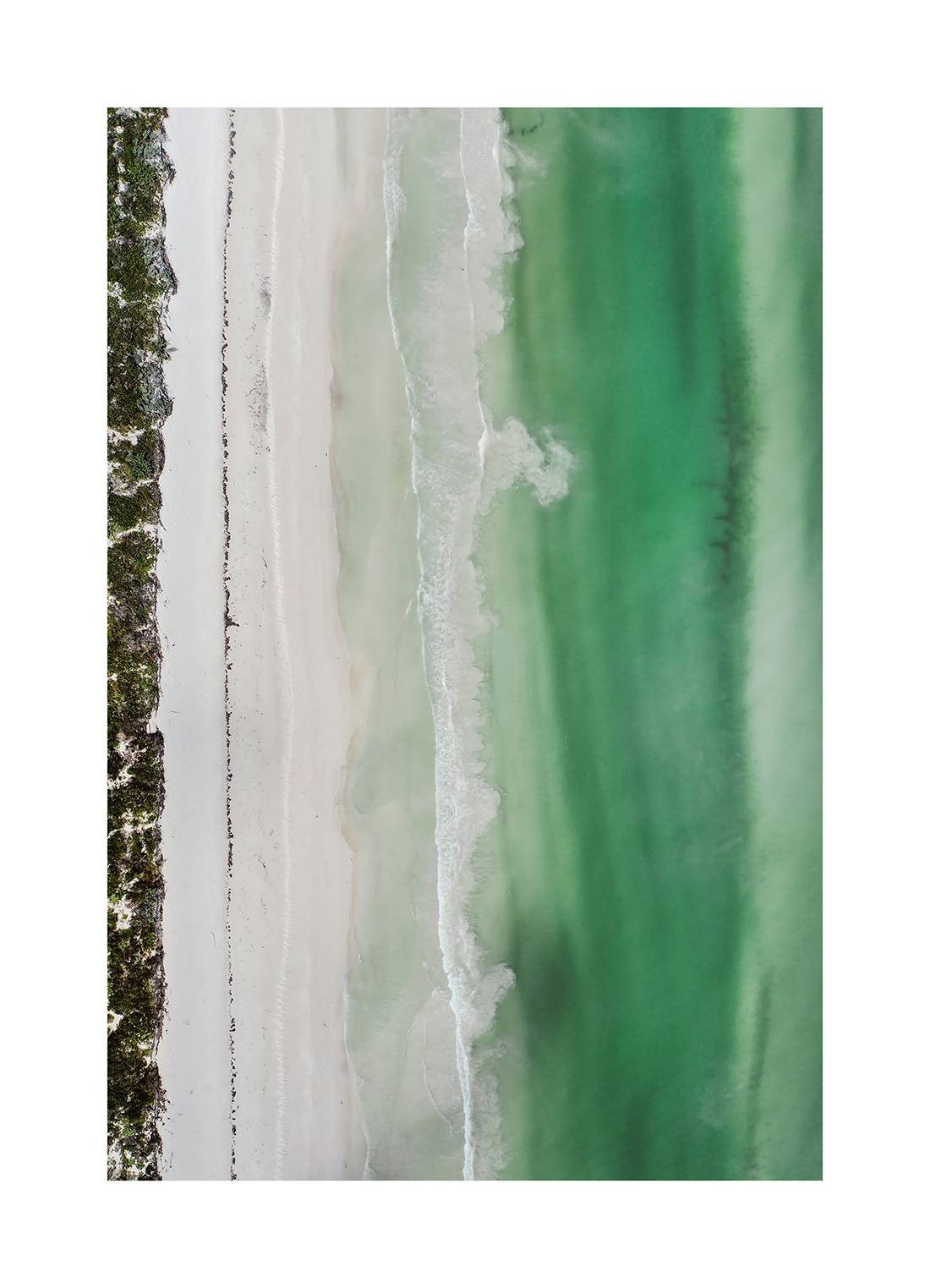 yucatan i2v 0005 web - Karibik 05 - Makellose Karibikküste: Luftaufnahme von El Cuyos smaragdgrünen Gewässern und weißen Sandstränden